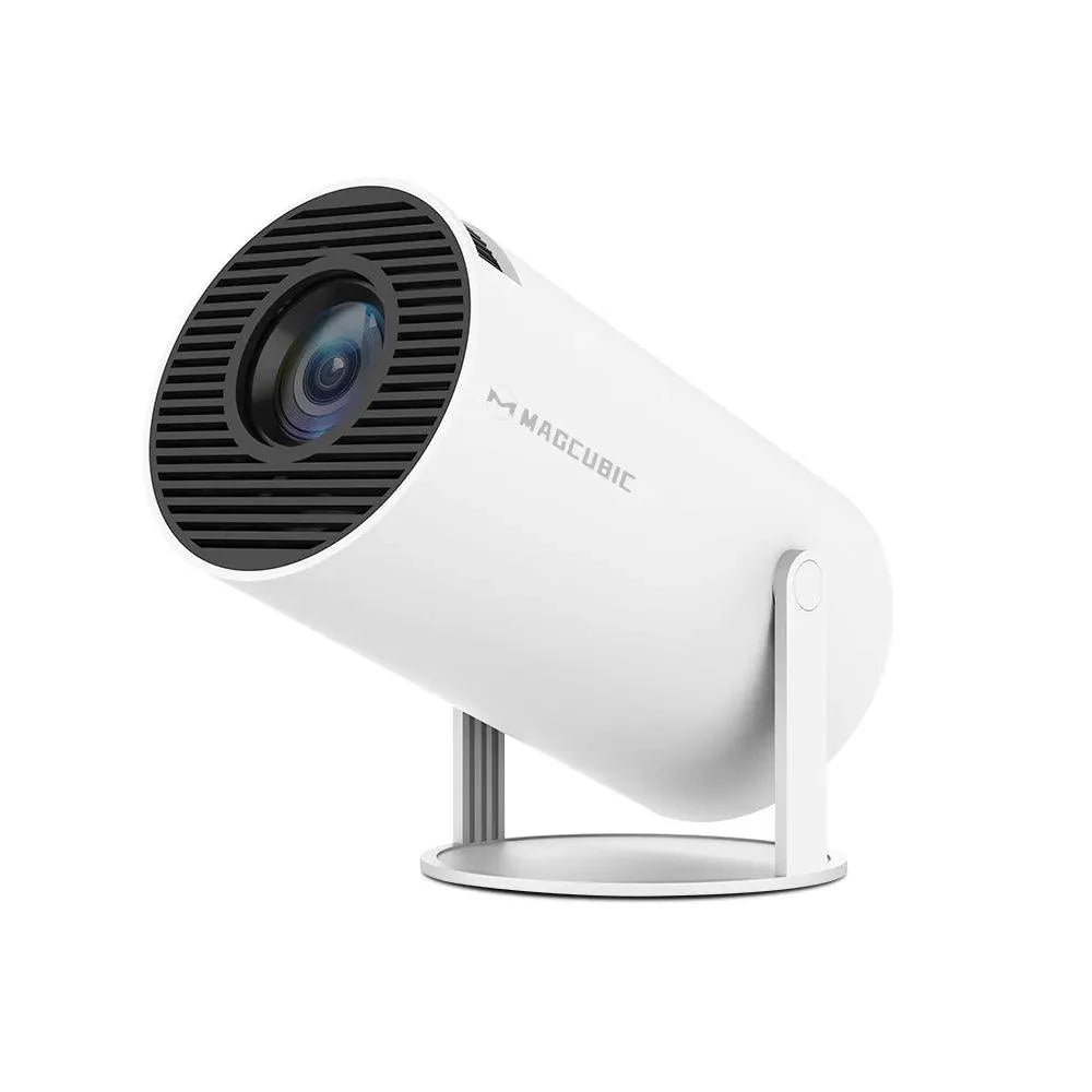Een compacte projector die uw muur in een bioscoop verandert