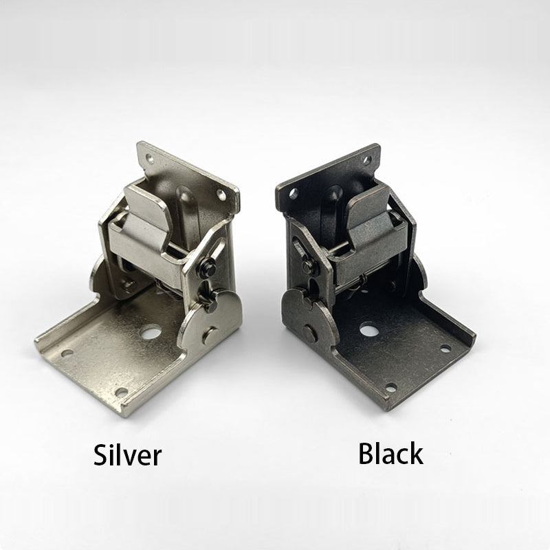 90度で自動ロックする折りたたみ式鋼製家具ヒンジ (x2)