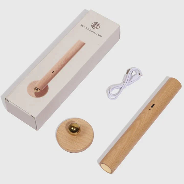 Nástěnné svítidlo ze dřeva – elegance a přirozené teplo