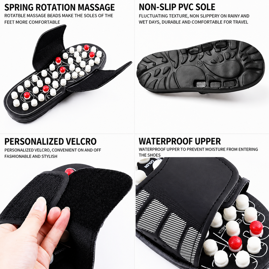 Sandales massage pieds – sensation relaxante rapide
