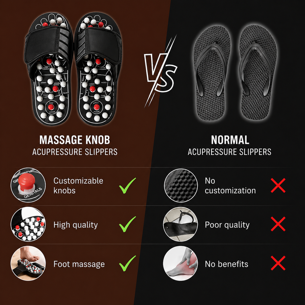 Sandales massage pieds – sensation relaxante rapide