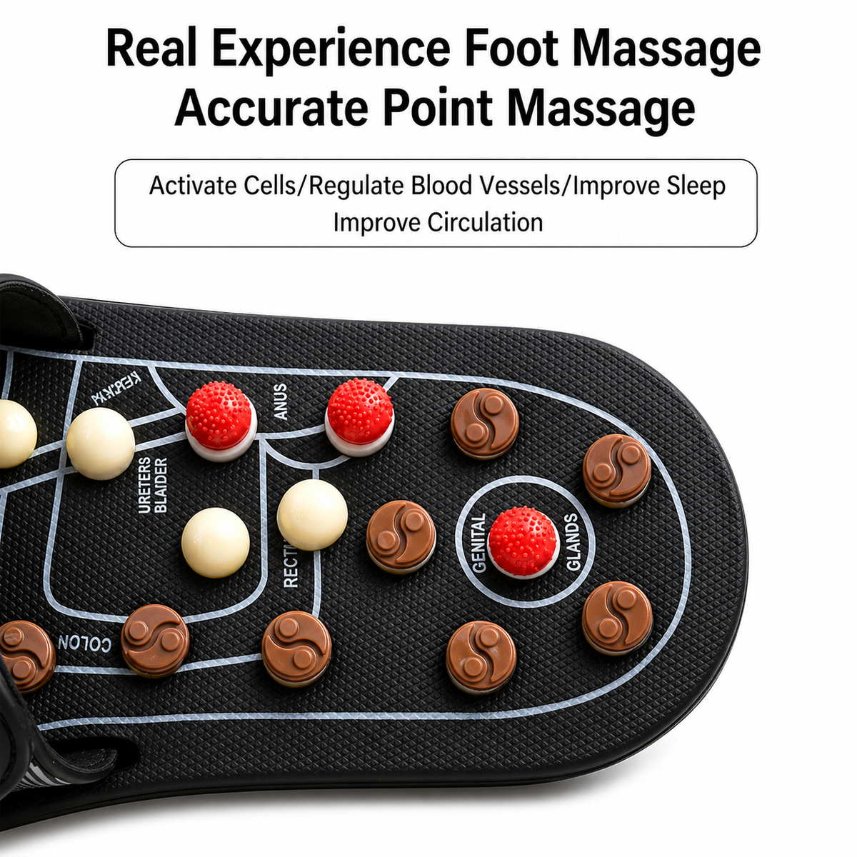 Sandales massage pieds – sensation relaxante rapide