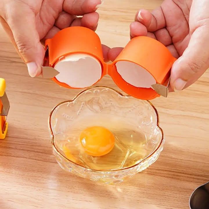 Efficient egg cracker – Open your eggs effortlessly – MINOPIA