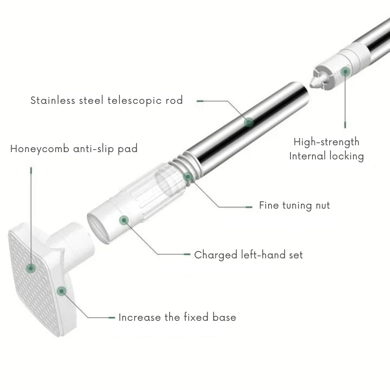 Suport telescopic – Optimizați-vă spațiul de depozitare 