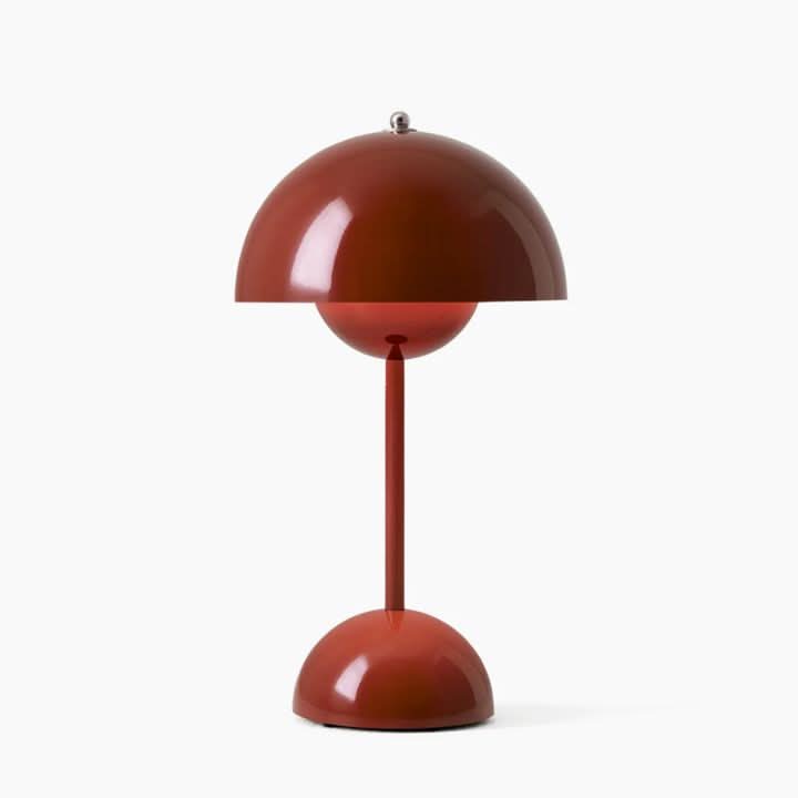 Lámpara de mesa LED moderna, inalámbrica y regulable 