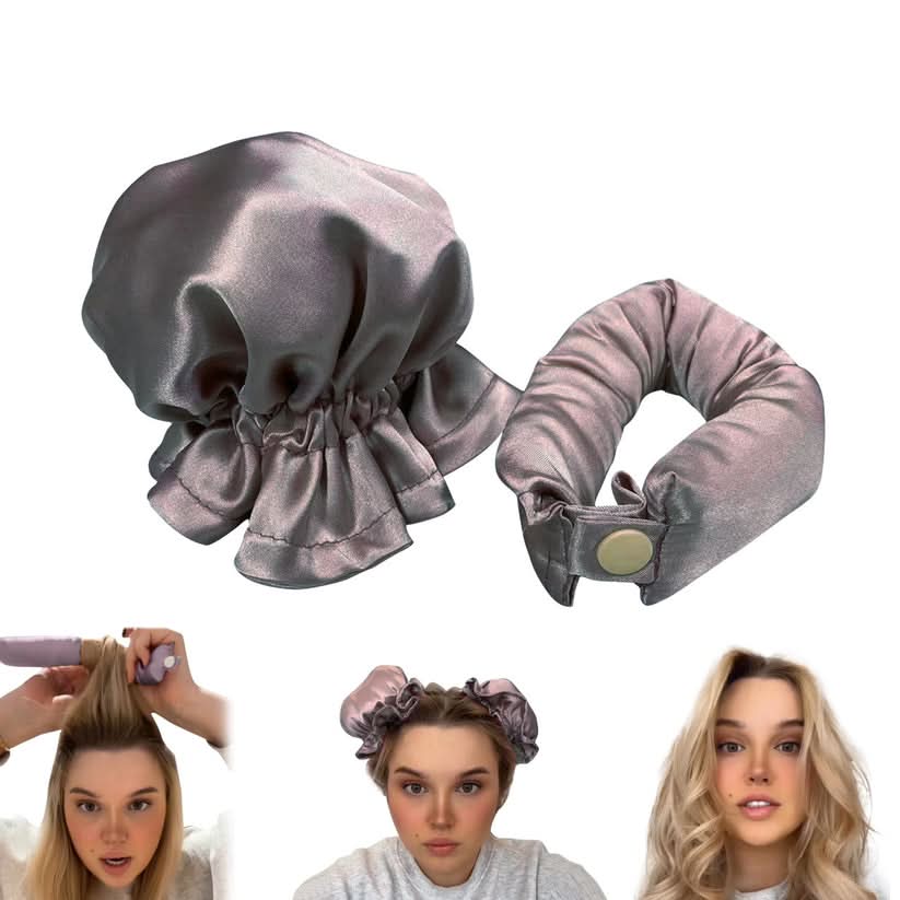 Get silky curls without heat or effort 