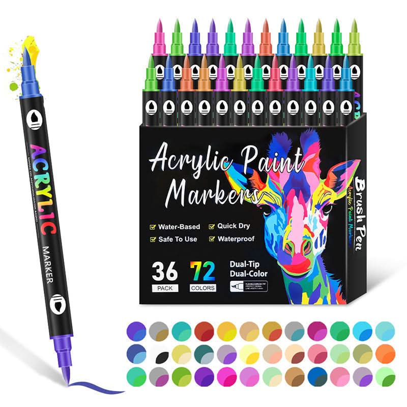 Acrylmalstifte für strahlende Kreationen 