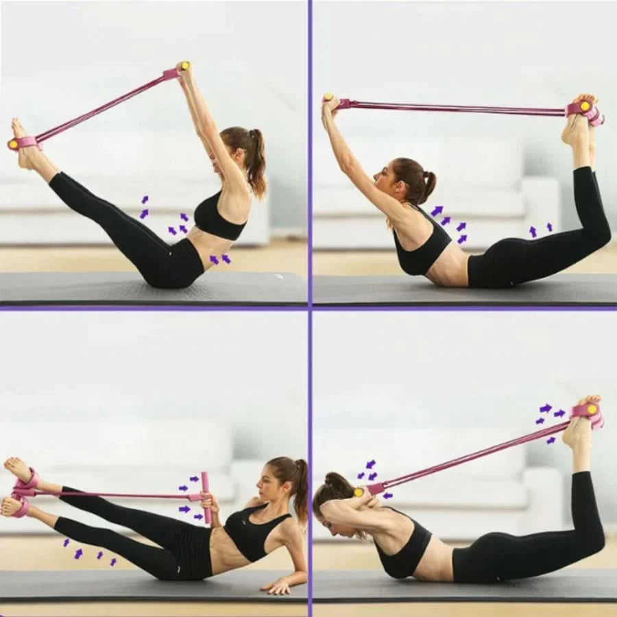 Kompletná fitness elastická páska pre celé telo 