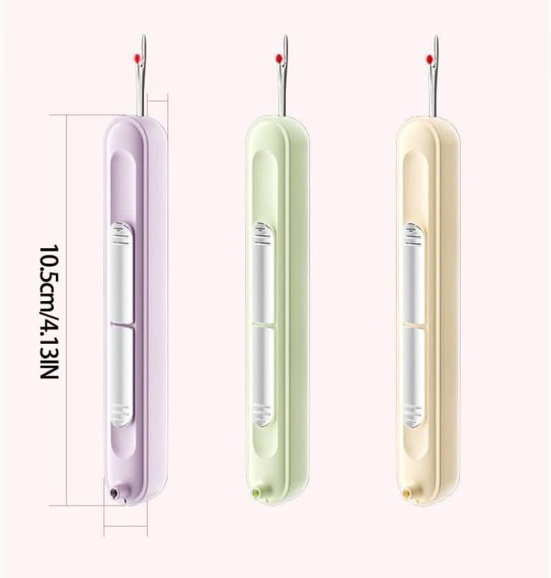 Strumento da cucito 2-in-1 – infilacucire e scucitore pratico (x2) 