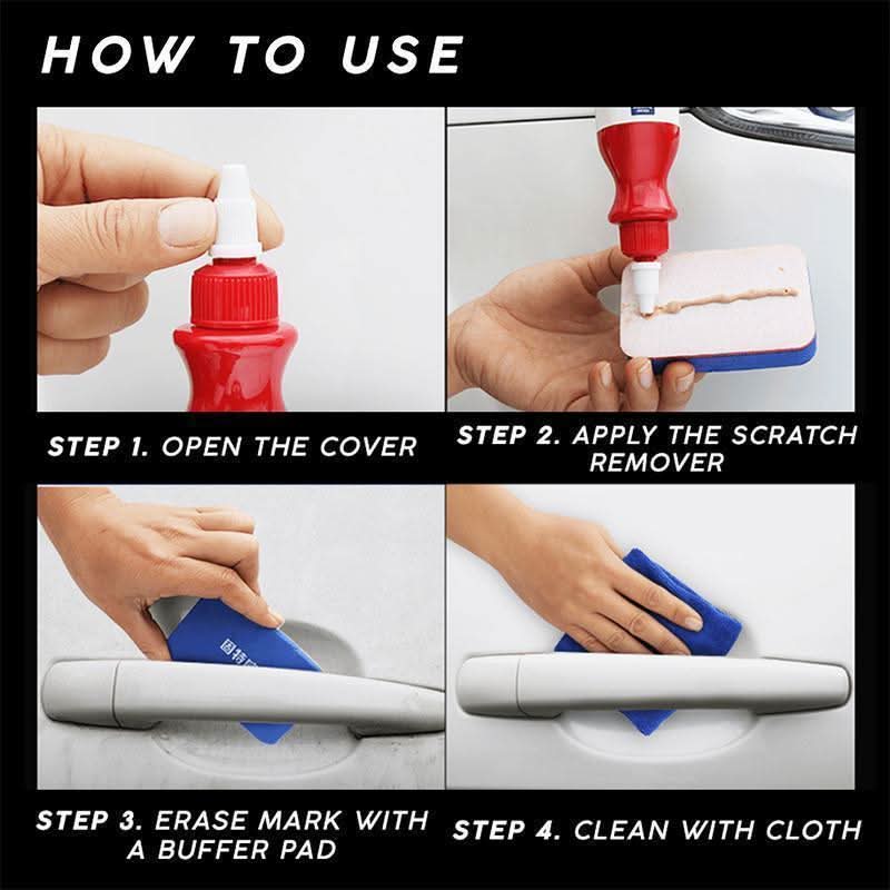 Polishing wax - Remove scratches from your car in a few seconds 