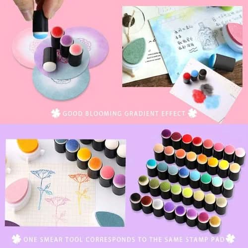 Kit per pittura con le dita – Creatività infantile senza macchie 