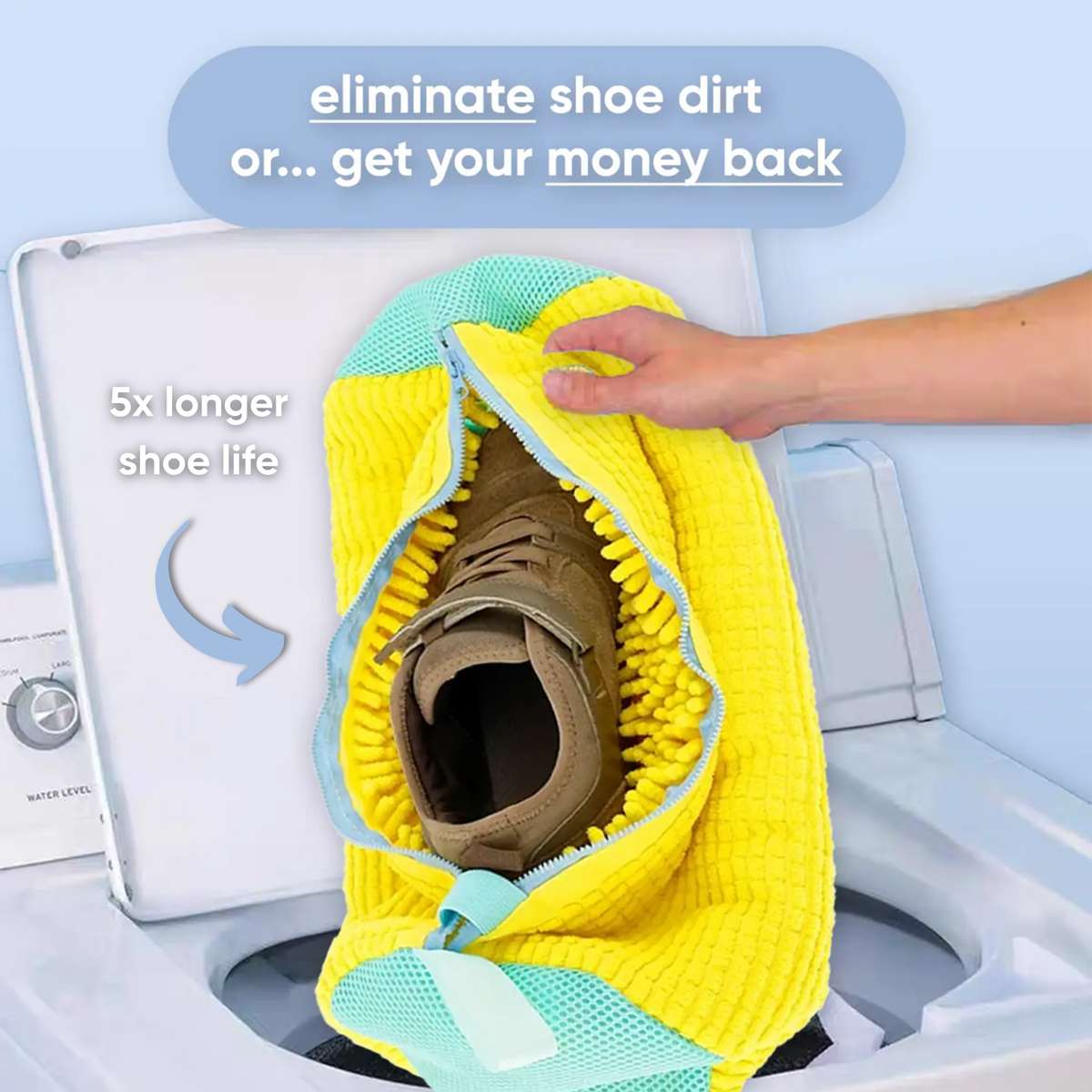 Shoe Washing Bag 