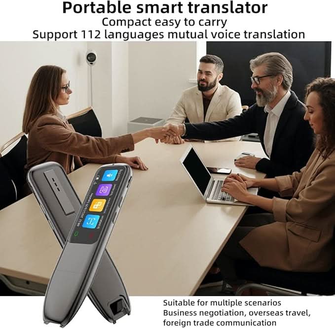 Multifunctional Translator Pen – Reading & Translation of 112 Languages in Real Time 