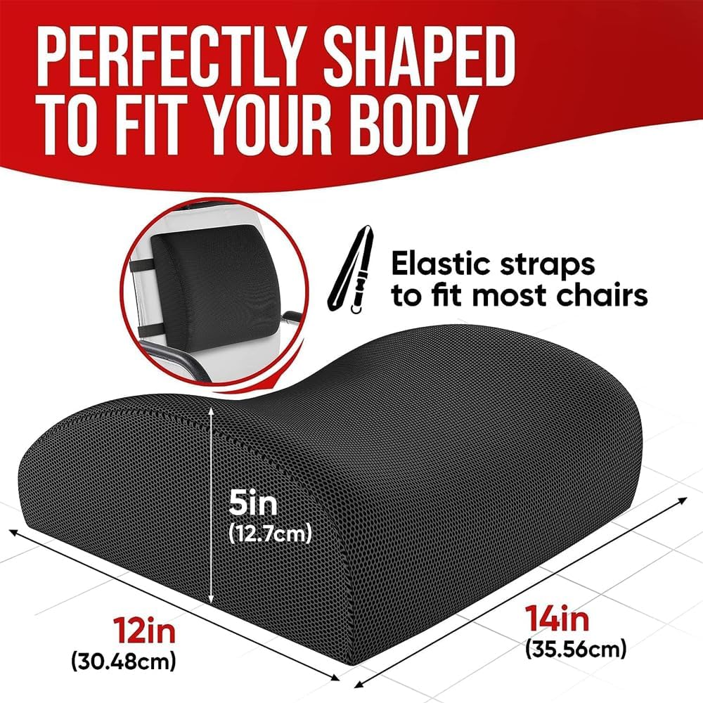 Allevia il dolore da seduti nella vita di tutti i giorni 