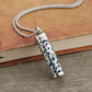 Aromatherapy diffuser necklace with interchangeable pads 