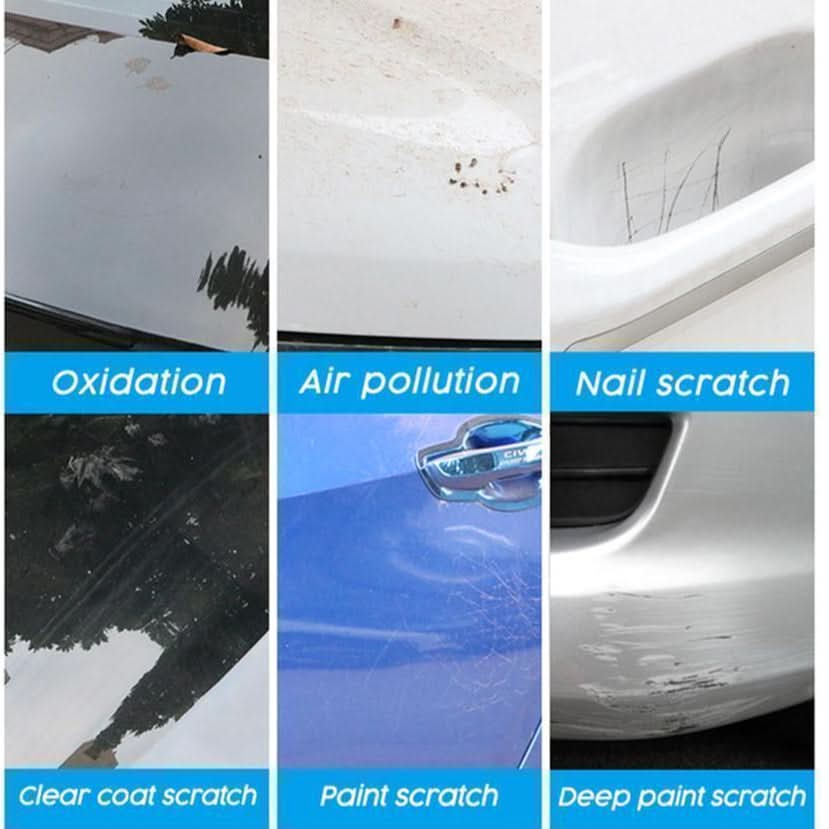 Polishing wax - Remove scratches from your car in a few seconds 