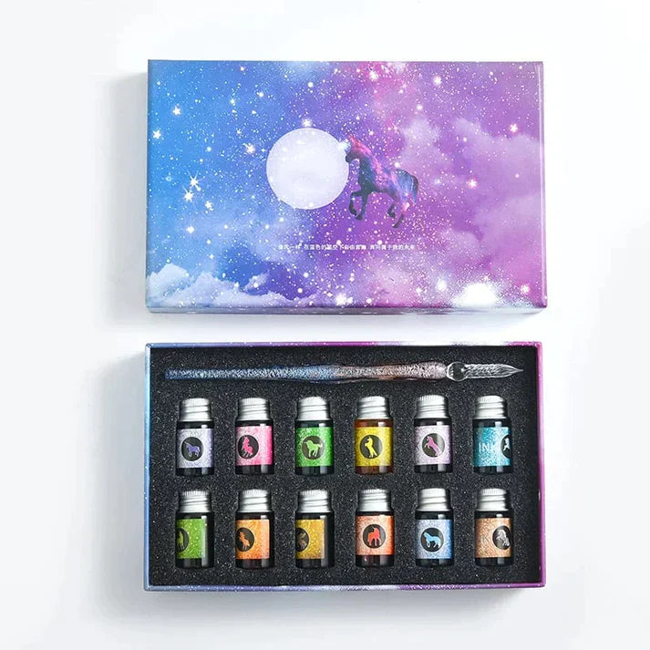 Skriv med elegance takket være den glasdyppet pen 