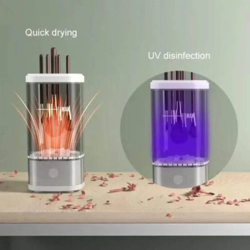 Elektrisk penselrengörare, snabb och effektiv 