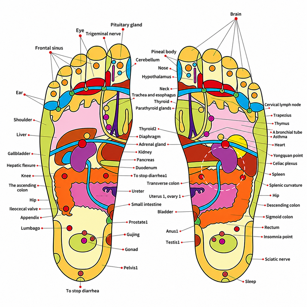 Sandales massage pieds – sensation relaxante rapide