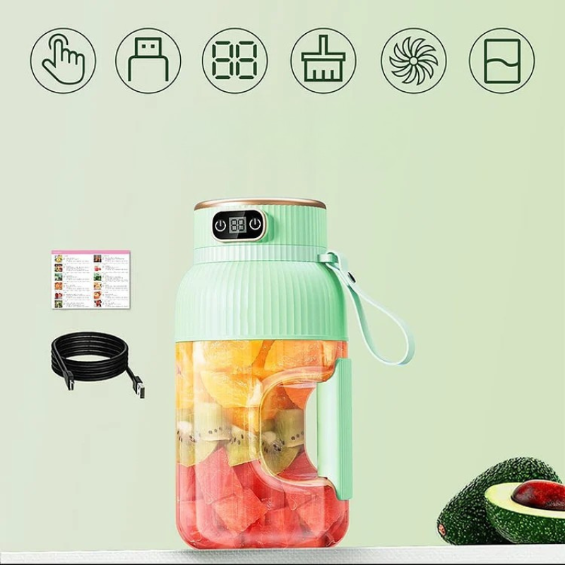 Przenośny blender do świeżych soków o każdej porze 