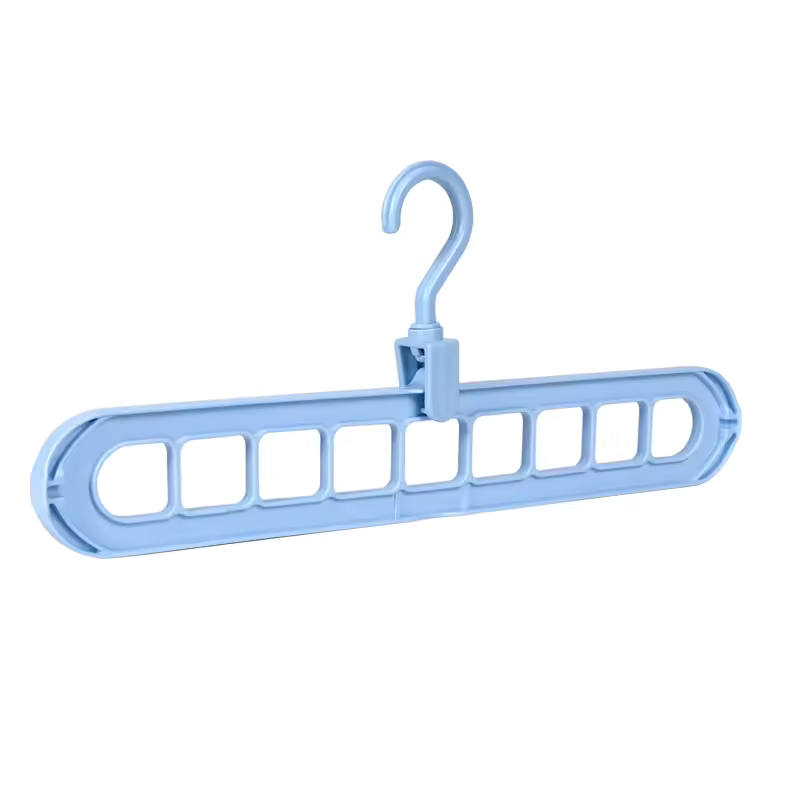 Cintre multifonction – rangement optimisé pour 9 vêtements