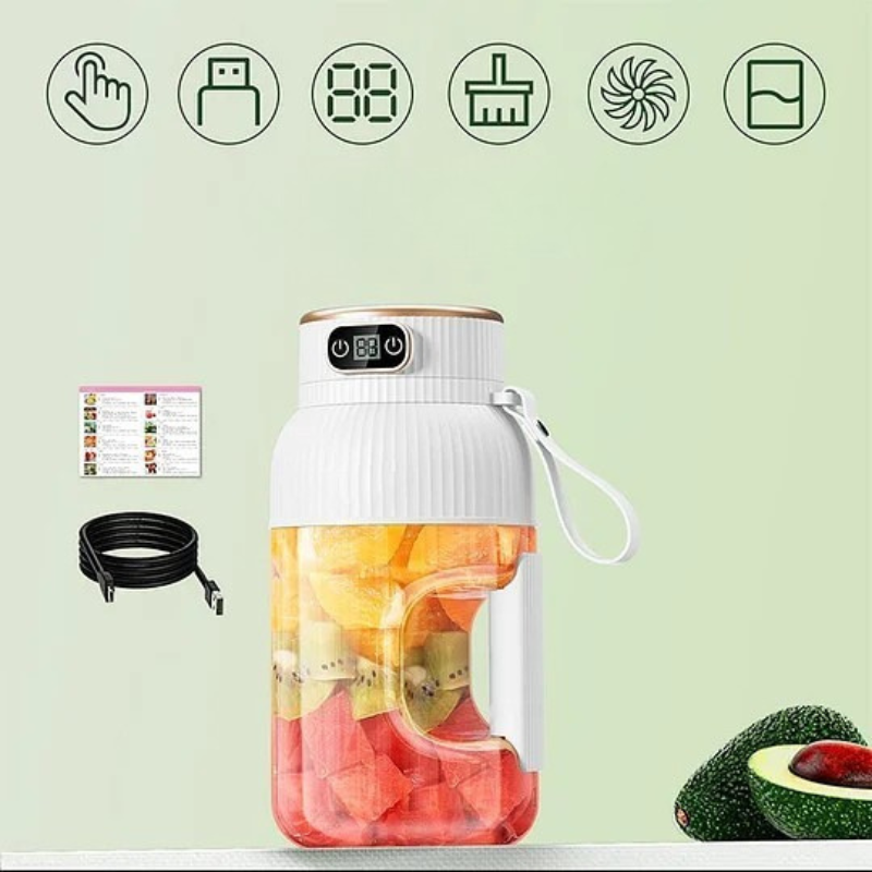 Mobiler Mixer für frischen Saft jederzeit 