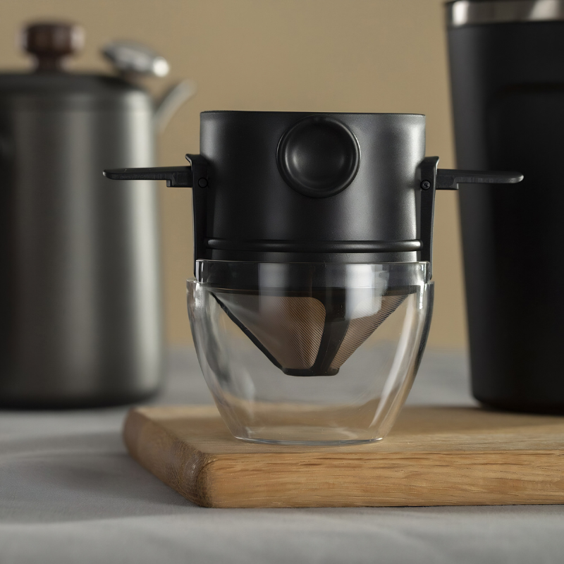 Filtre café pliable et portable – infusion sans papier