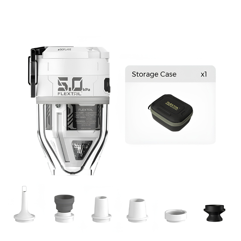 Kit mini pompe multifonction avec lumière – gonflage rapide partout