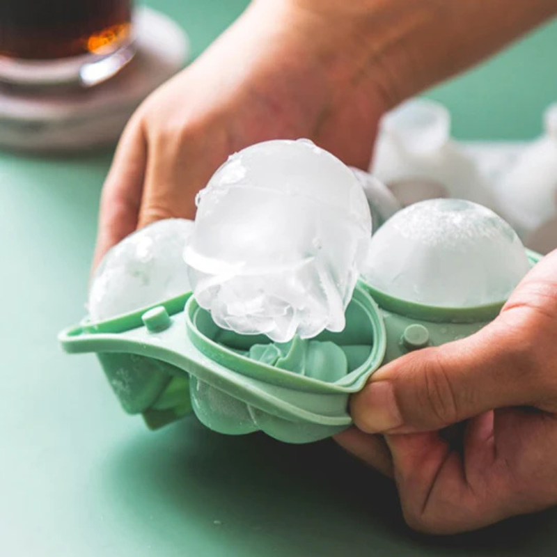 Eiswürfelform - Blumenstil für raffinierte Cocktails 