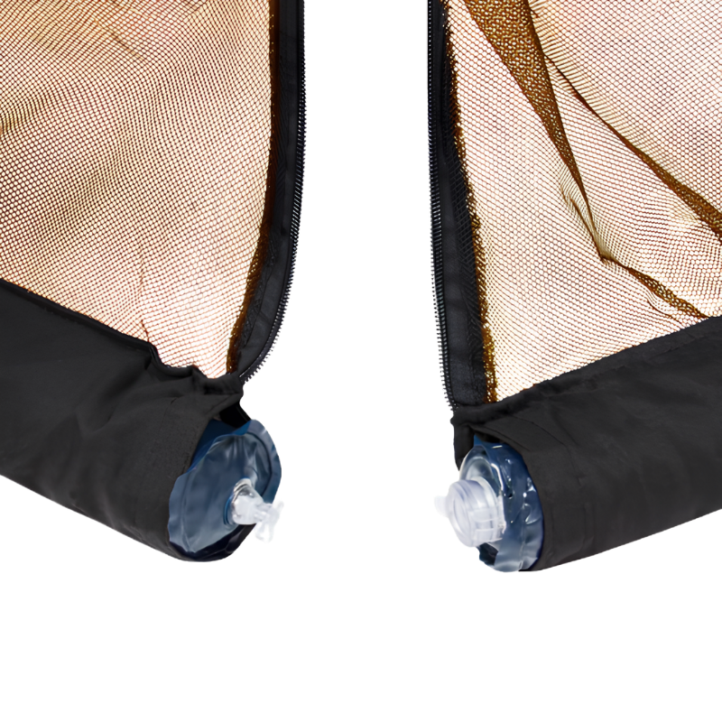 Moustiquaire parasol – protection anti-insectes avec fermeture zippée