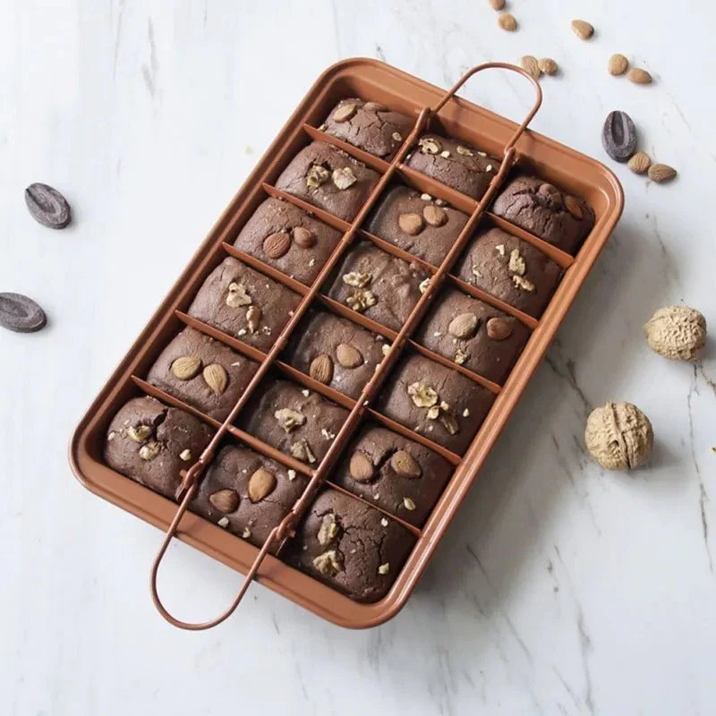 Moule multi-cavités pour desserts maison – découpe facile