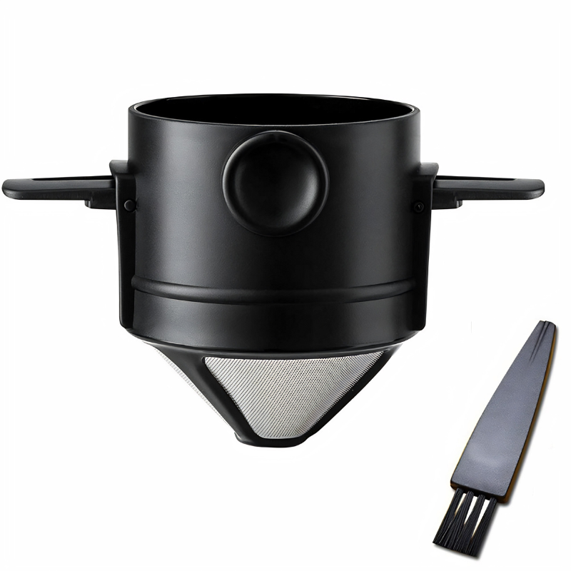 Filtre café pliable et portable – infusion sans papier