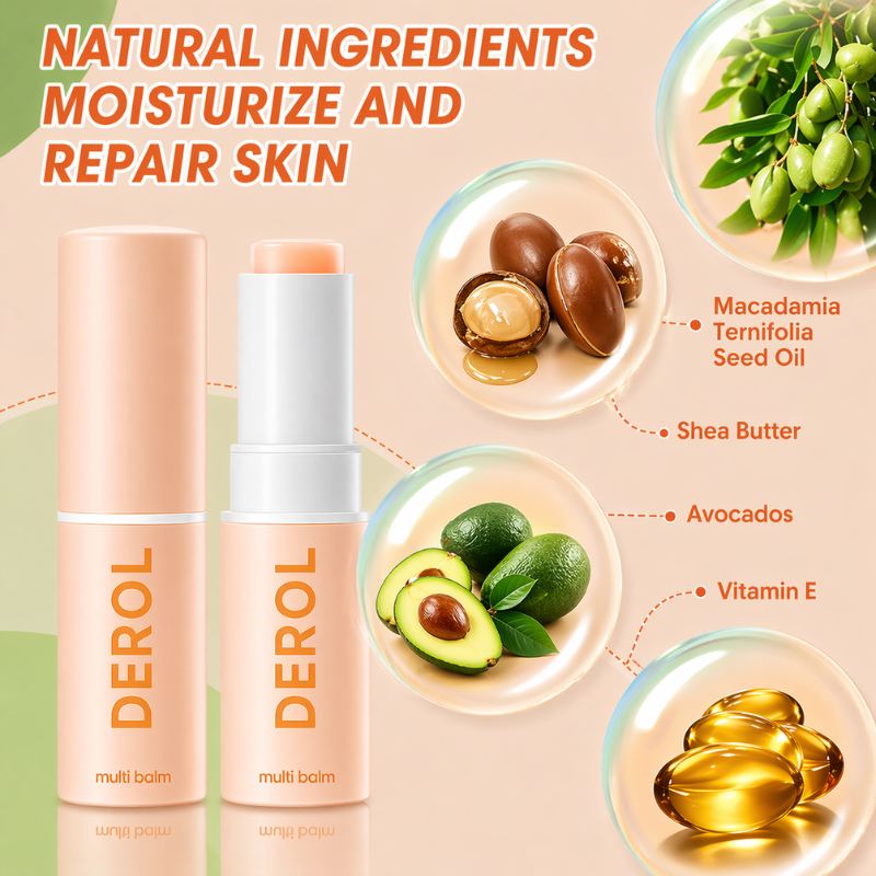 Baume visage – peau lisse en application rapide