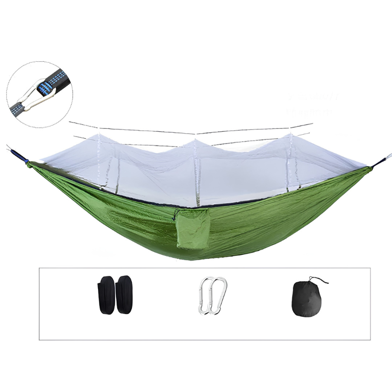 Hamac de camping avec moustiquaire intégrée
