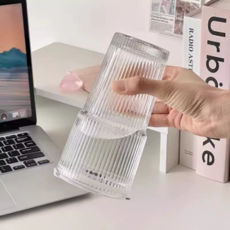 Gobelet en verre nomade anti-fuite – avec couvercle sécurisé