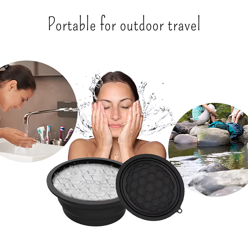 Bol pliable pour visage – soin froid quotidien