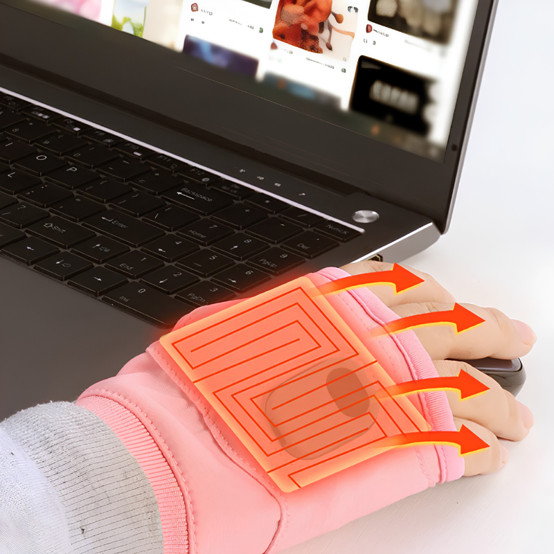 Gants chauffants rechargeables – chaleur réglable au quotidien