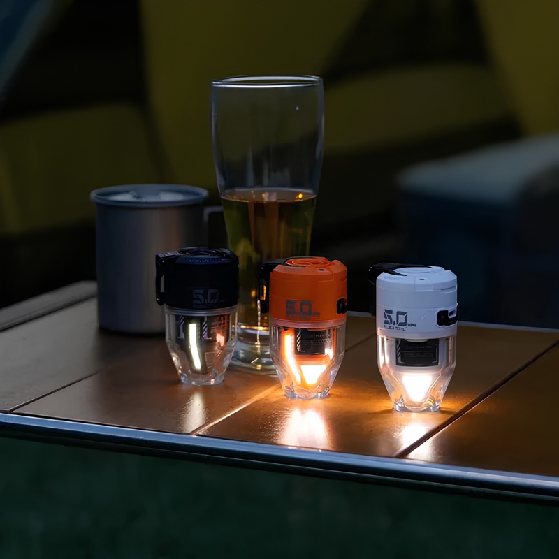 Kit mini pompe multifonction avec lumière – gonflage rapide partout