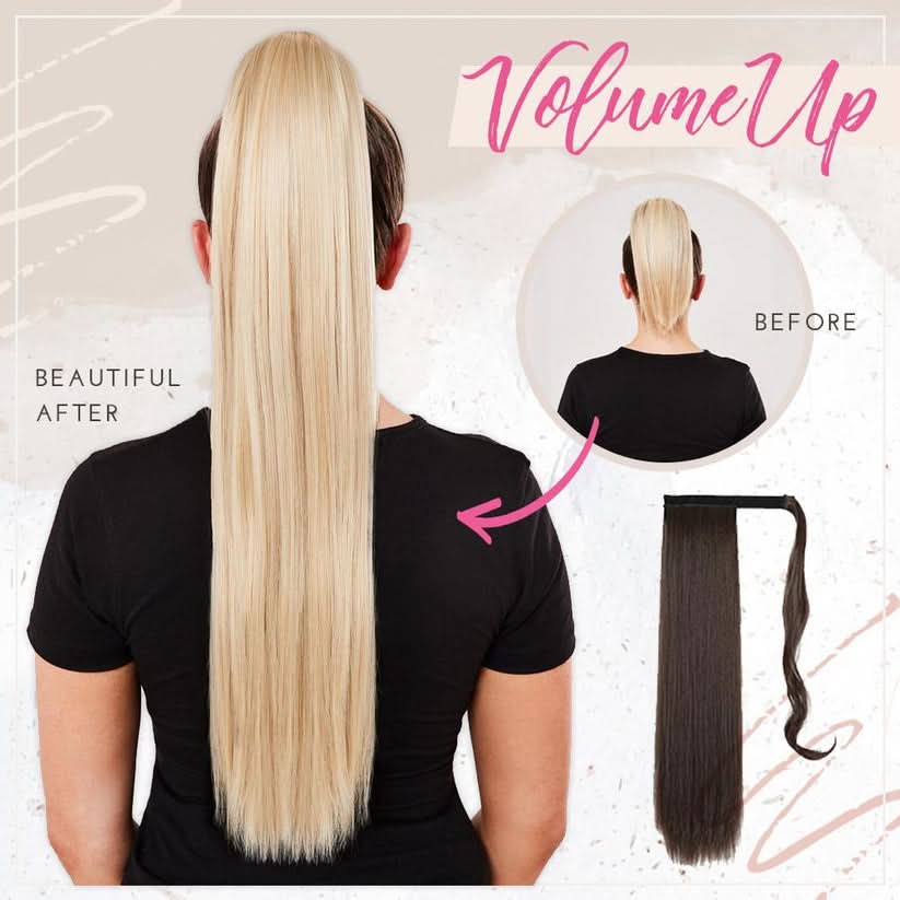 Extensión de cola de caballo glamorosa para un look chic 