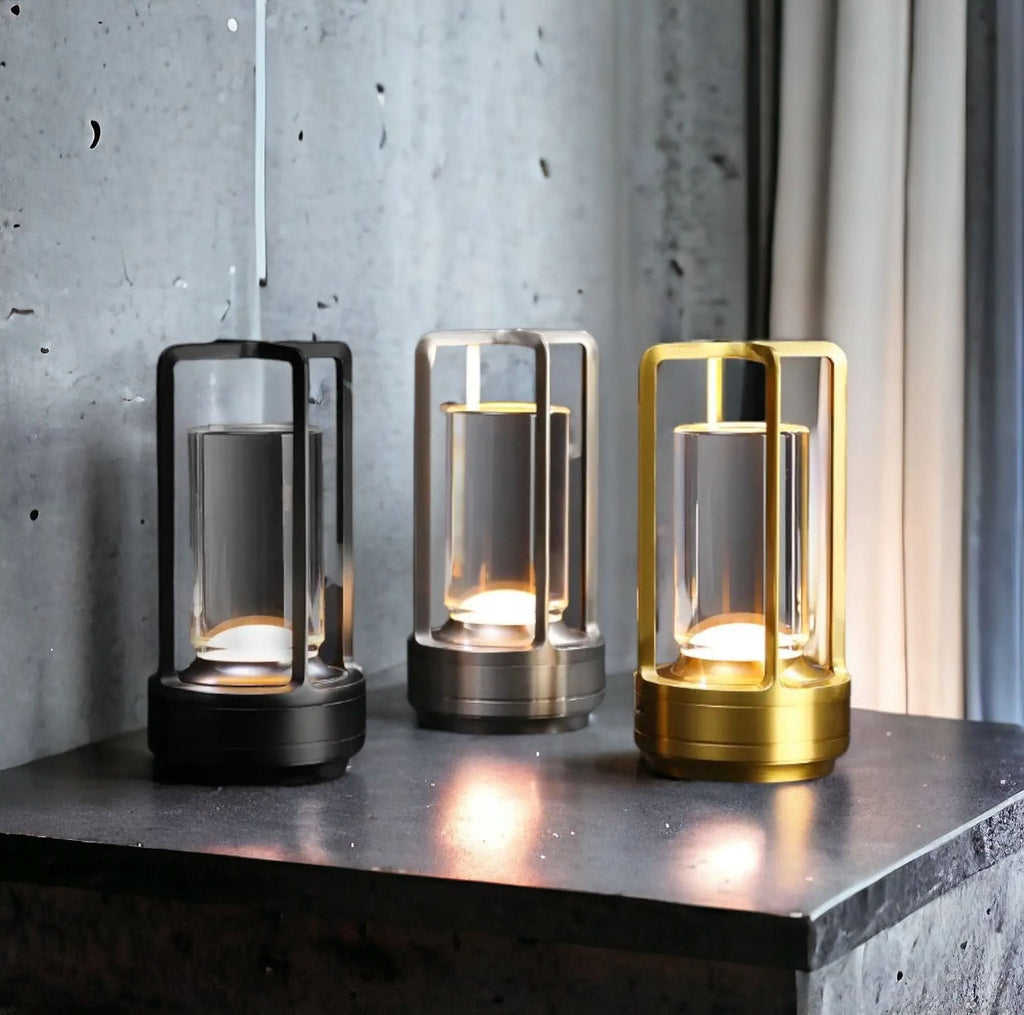 Scandinavische LED tafellamp – Elegante en draagbare verlichting 