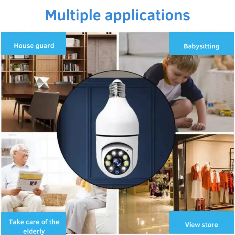 Sorveglia la tua casa discretamente con una telecamera LED 