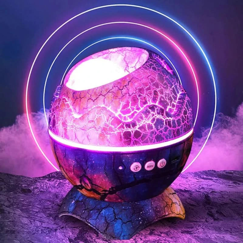 Proyector de galaxia con música y control remoto 