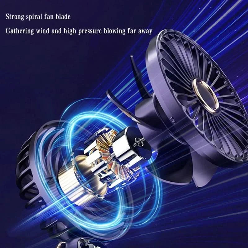 Mini ventilatore potente con schermo LED intelligente 