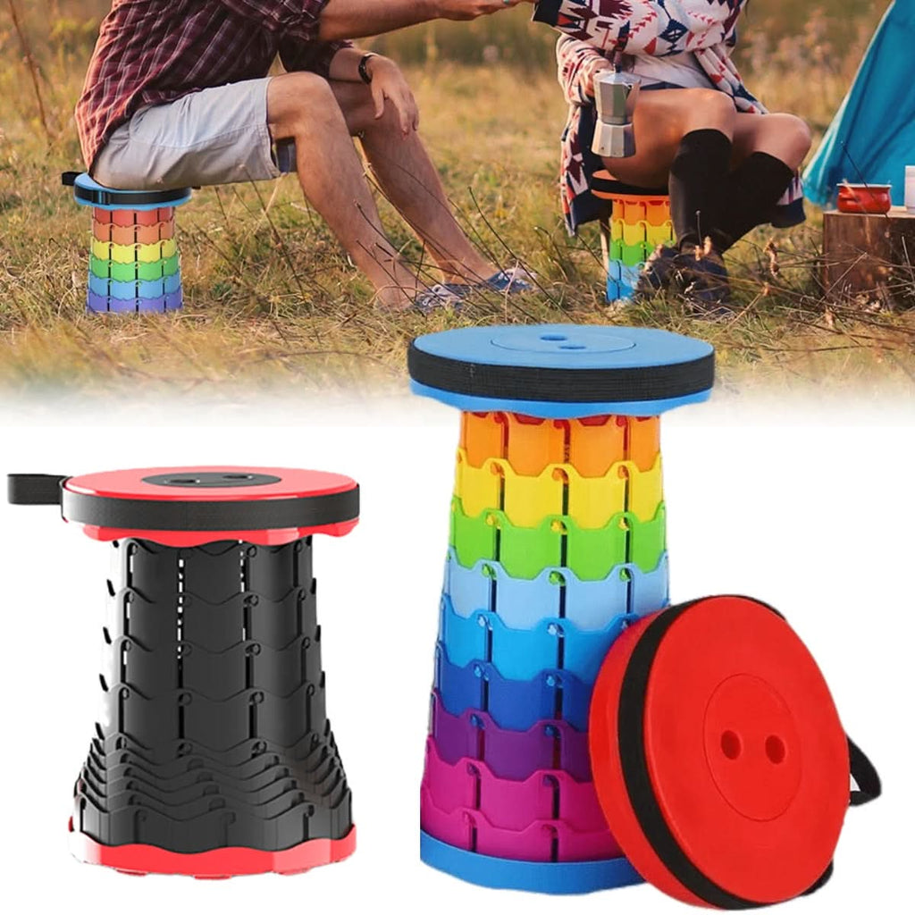 Sammenklappelig skammel – Øjeblikkelig siddeplads overalt 