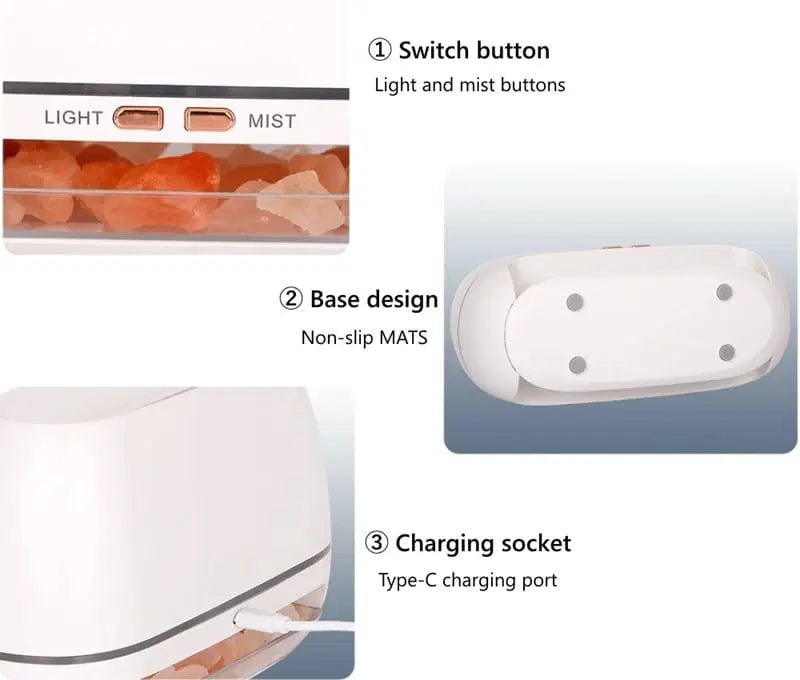 אווירה רגועה עם אפקט של אש ואדים מרגיעים 