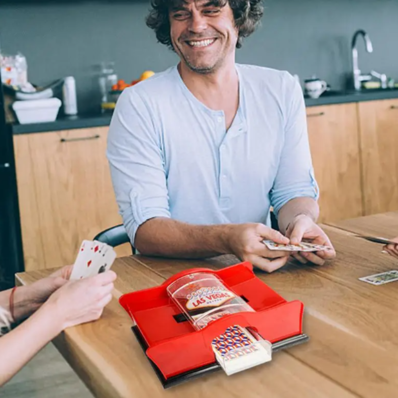 Mix your cards effortlessly, in a single gesture 