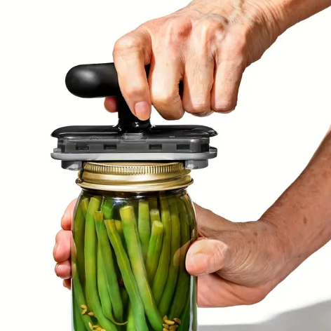 Ergonomische potopener om uw potten moeiteloos te openen 