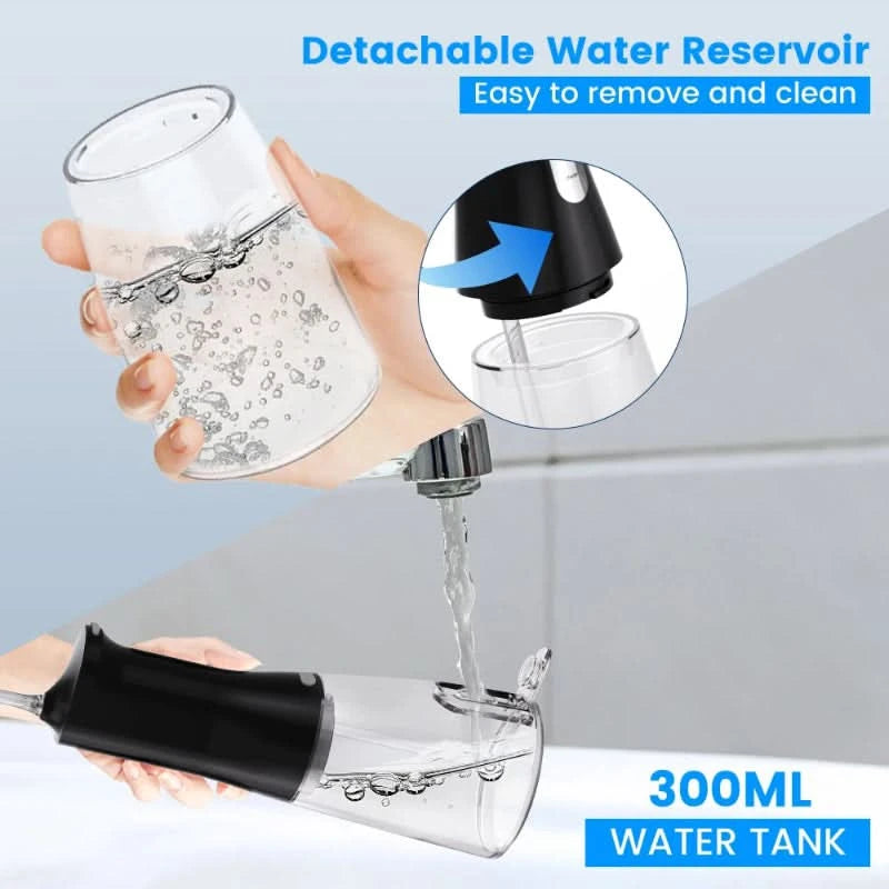 Hydropulse uppladdningsbar för tandvård 