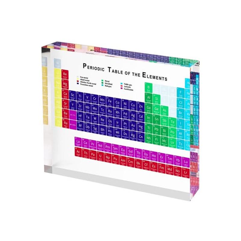 En fascinerande periodisk tabell för att lära sig medan man har roligt 