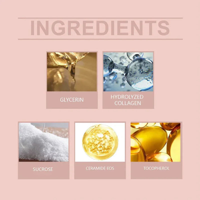 Night collagen mask for regenerated skin 